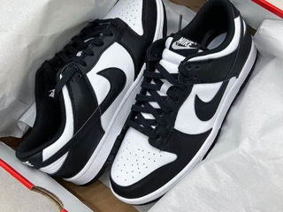 Nike Dunk black white (Panda) фото 0