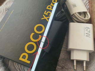 Poco X5 Pro   128g. Ram 6GB.  1500 lei foto 4