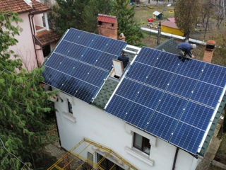 Set stație solară la cheie On-Grid Комплект солнечной станции под ключ 5; 6; 8; 10; 15 kw foto 2