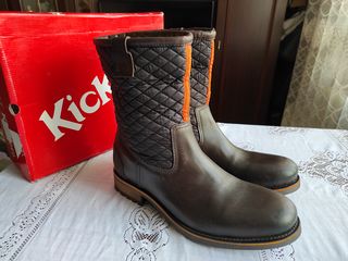 Сапоги из натуральной кожи Kickers foto 3