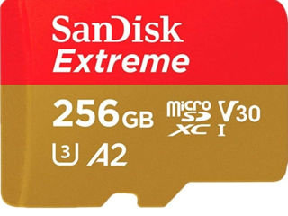 Карта Памяти Sandisk ExtremeMicrosdxc Uhs-i 256 16 CАдаптером —новые foto 3