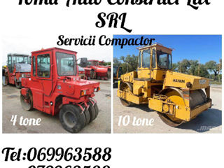 Excavator, Bobcat, Compactor, Auto basculantă, Materiale de construcții la comandă. foto 8