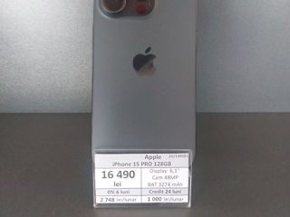 Apple iPhone 15 Pro 128GB , 16490 lei foto 1