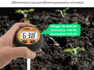 Analizator sol ph metru sol Анализатор почвы ph-метр почвы foto 10