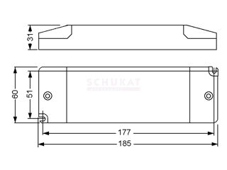 Balast electronic/ self electronics led switching power supplies series slt75-v foto 3