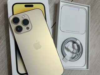 iPhone 14 Pro Max , Gold , 256 GB , Bateria 94% ,in stare ideala , folosit foarte puțin,