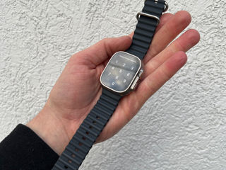 Apple Watch Ultra Midnight Ocean Band Titanium Case 49mm! foto 3