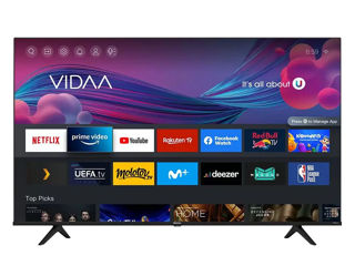 75" LED SMART TV Hisense 75A6BG, Real 4K, 3840x2160, VIDAA OS, Black