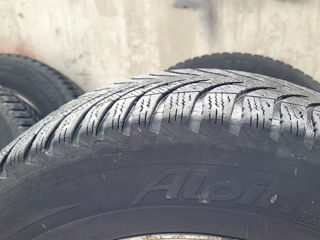 Anvelope de iarna Michelin Alpin A4. 215/65 R16 pe jante de fier. foto 3