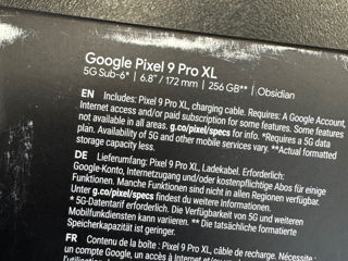 Google Pixel 9 Pro XL 256gb Obsidian Sigilat Original foto 3