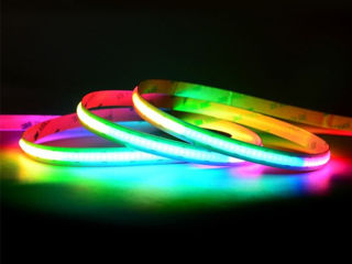 Светодиодная лента COB RGB, panlight, светодиодное освещение, контроллер RGB Tuya Smart Wi-Fi foto 9