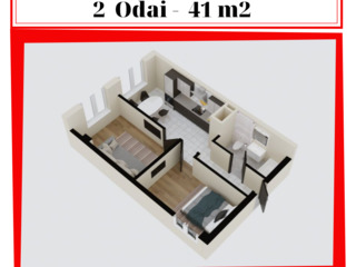 Apartament - 2 odai - 28 499 euro ! foto 8