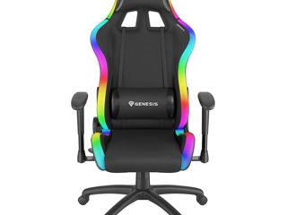 Genesis Chair Trit 500 RGB Backlight, Black foto 2