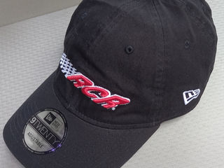 Men's New Era Black Richard Childress Racing Enzyme Washed 9TWENTY Adjustable Hat foto 5