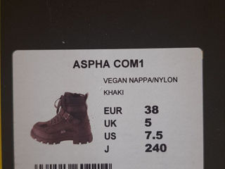 Buffalo Aspha Com1 Laceup MID eur 38 us 7,5 полусапоги / ботинки хаки foto 6