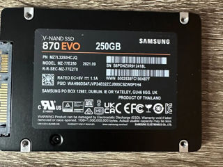 SSD Samsung 870 Evo - 120Gb / 250Gb / 500Gb / 1 Tb