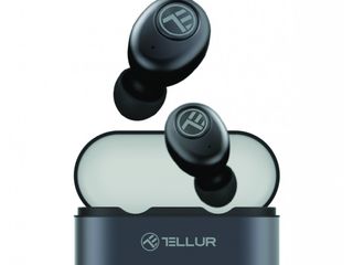 Cască Bluetooth Tellur Sedna True Wireless, Gri! foto 1