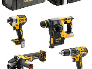 Set 4 scule electrice cu acumulator DeWalt DCK422P3 foto 3