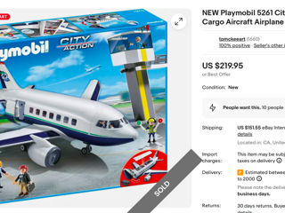 Avion pasageri și cargo (Playmobil 5261) foto 6