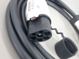 Cablu (cu fișe) pentru încărcător DUOSIDA Type 2 - GB/T, 22 kW, 32A, 380V (Trifazat) foto 2