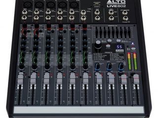 Alto Live802 Mixer profesional pasiv. Plata în 3 rate 0%. Livrare gratuita în toată Moldova. foto 2