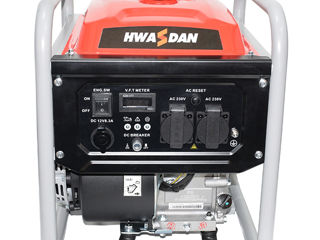 Generator Invertor 3,3 Kw 230 V Benzină, Hwasdan H3750I - 39 - Moldteh foto 2