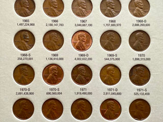 Полная коллекция Lincoln Cent PDS 1941-1974 foto 4
