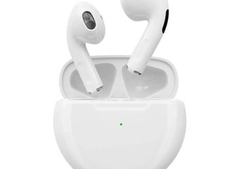 Căști noi AirPods Pro 6 - design ergonomic, sunet clar cu bas echilibrat                             foto 0