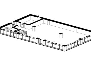 Centru comercial/Magazin / 214m2 / P+E / arhitectura / inginerie / 3D / construcții / reconstrucții foto 5