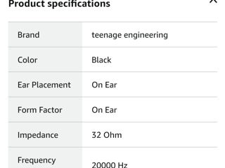 Teenage m1 personal headphones monitor foto 10