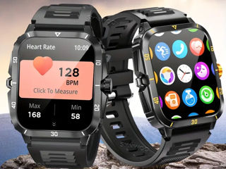 Продам Новые SmartFit Watch Смарт умные часы черные Ceas Smart foto 7