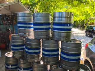 Cheguri (Butoie) Inox Alimentar de 50 Litre cu tot cu robinet  foto 2