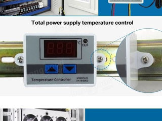 Цифровой контроллер температуры 220v и 12v foto 4