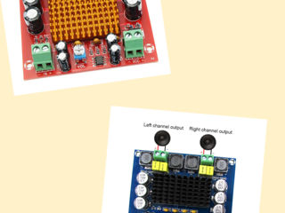 Усилитель 2x3W, 2x20W, 2x50w, 2*50+100w Моно Стерео Amplificator 2x50W foto 7