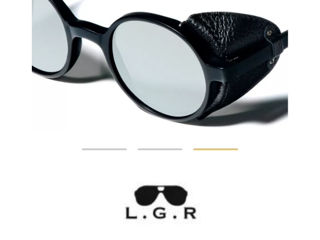 Оригенал. L. G. R. Runion Flap очки с кожаным вставками foto 3
