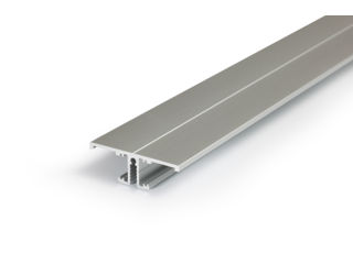 Profil LED BACK10 2000mm, aluminiu anodizat argintiu Profilul LED BACK10 foto 1