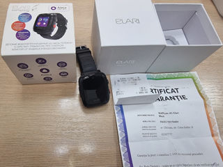 Ceas pentru copii Elari KidPhone 4G, Negru