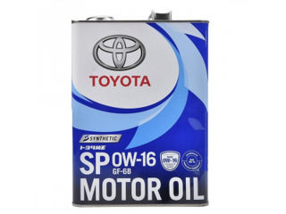 Масло Toyota  0W16 SP GF-6B   4L
