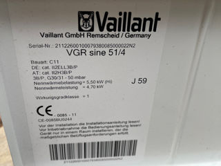 Convector pe gaz Vaillant  VGR sine 51/4W foto 3