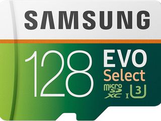 Высокоскоростная карта Samsung EVO Select 128GB U3 100MB/s foto 1