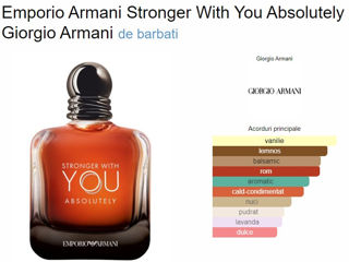 Emporio Armani Stronger With You Absolutely Giorgio Armani de barbati foto 2