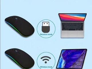 Mouse wireless prin wifi și prin Bluetooth foto 4