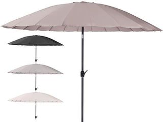 Umbrela Pentru Terasa D325Cm Rezistent La Apa, 24Spte, Picior Flexibil, 4 Culori foto 1