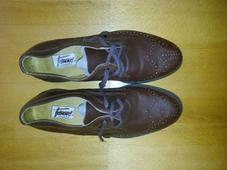 туфли Томис 42 размер, кожаные снаружи и внутри, ноская подошва, Румыния, новые foto 6