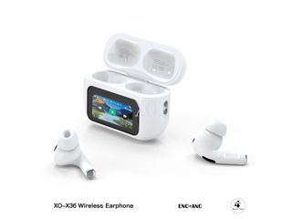 Ecran inteligent XO X36 ANC Căști Bluetooth TWS cu anulare activă a zgomotului foto 3