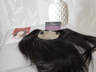 Системы парики накладки из натуральных волос Semi peruci par natural foto 5