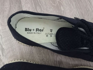 Pantofi pentru barbati de firma Blu Star (Italia). M: 42. Practic noi. foto 5