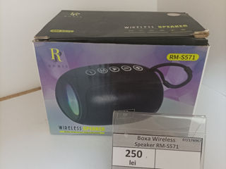 Boxa Wireless Speaker RM-S571. Pret 250 lei