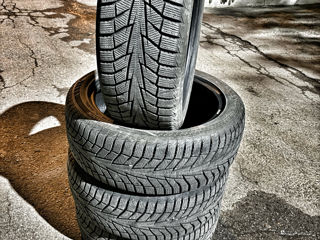 Vind 4 cauciucuri 205/50 r17, hankook, de iarna 90%