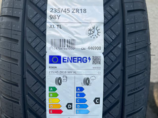 2 шины/ 2 anvelope 235/45 R18 Riken Allseason (Michelin Group)/ Доставка, livrare toata Moldova 2024 foto 2